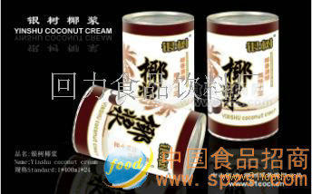 银树椰浆 YINSHU coconut cream