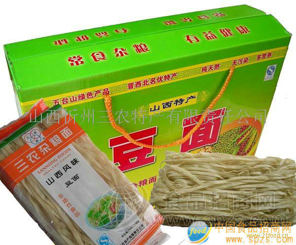 豆面面条