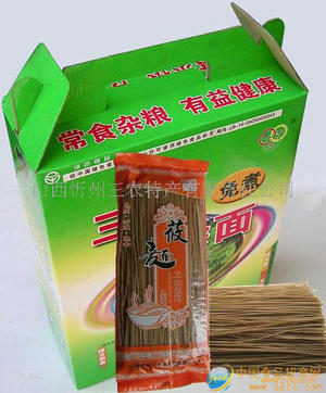 免煮莜面非油炸方便面