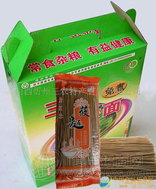 免煮莜面非油炸方便面