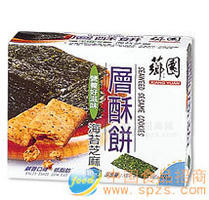 海苔芝麻层酥饼