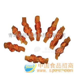 宠物零食鸡肉薯条