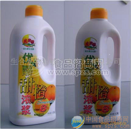 供应优酪甜橙浓浆（乳酸菌饮料）