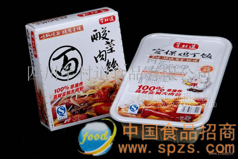 芊村道真材实料大肉包非油炸方便面，方便米饭-宫保鸡丁饭