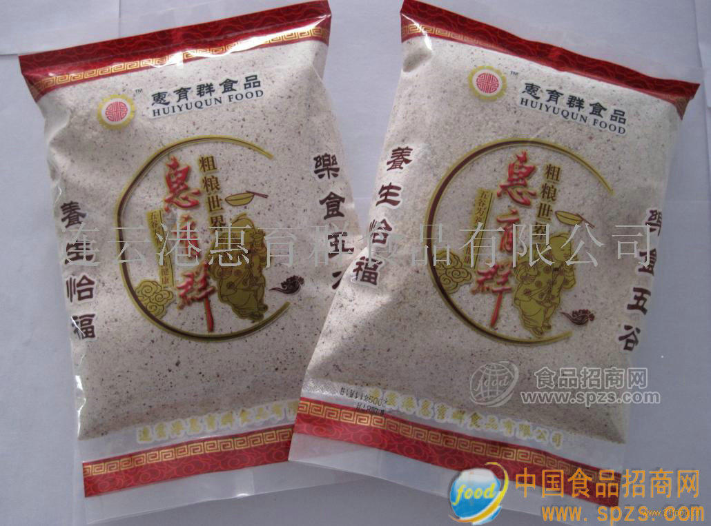 惠育群粗粮营养粥糁简包装