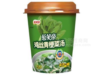 鸡丝青梗菜汤