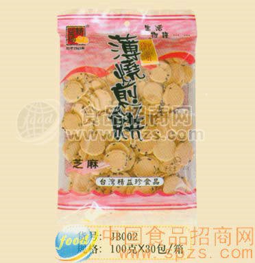 100g芝麻味薄烧煎饼