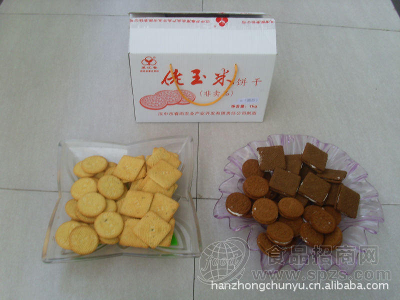 供应玉米饼干 夹心饼干