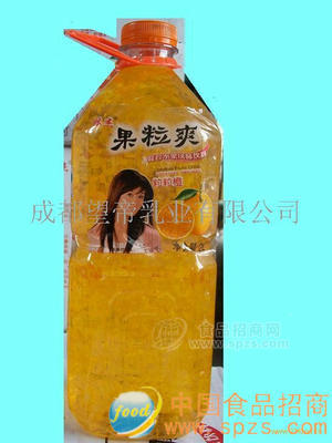 2L果粒橙飲料