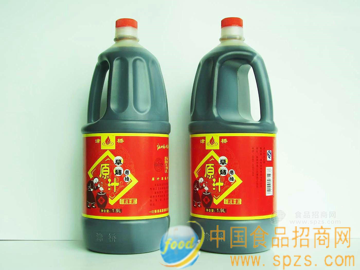 供應(yīng)津橋原汁草菇老抽醬油1.9L