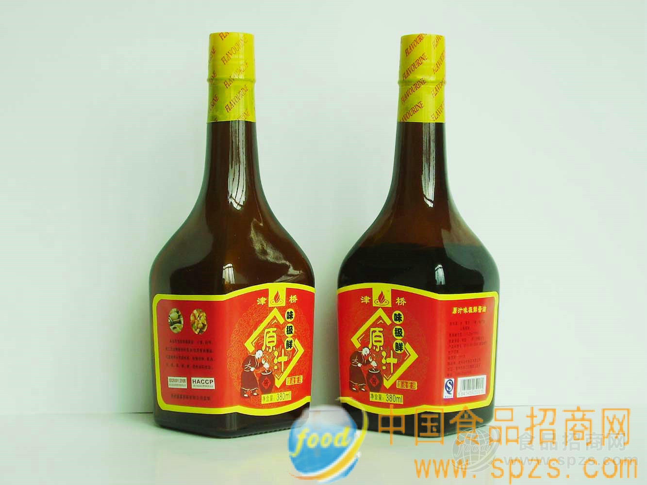 津桥原汁味极鲜380ml酱油