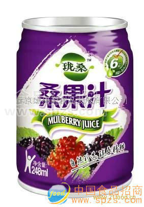供应桑果汁248ml罐