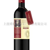 桑裕干红酒三钻