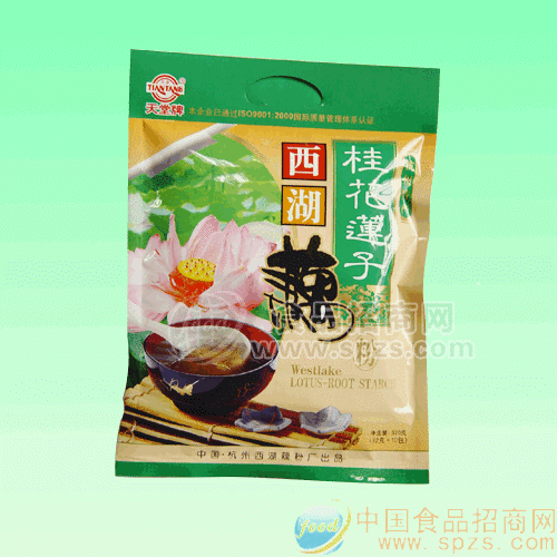桂花莲子西湖藕粉