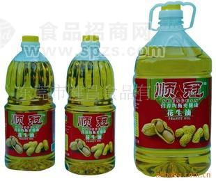 供應(yīng)順冠牌食用調(diào)和花生油