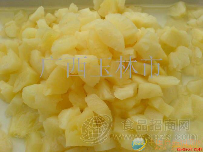 供应菠萝碎块/罐头