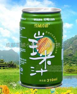 山玉米汁310ml