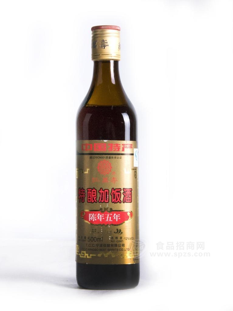 供應(yīng)紅萬壽500ml特釀加飯酒 清爽型黃酒
