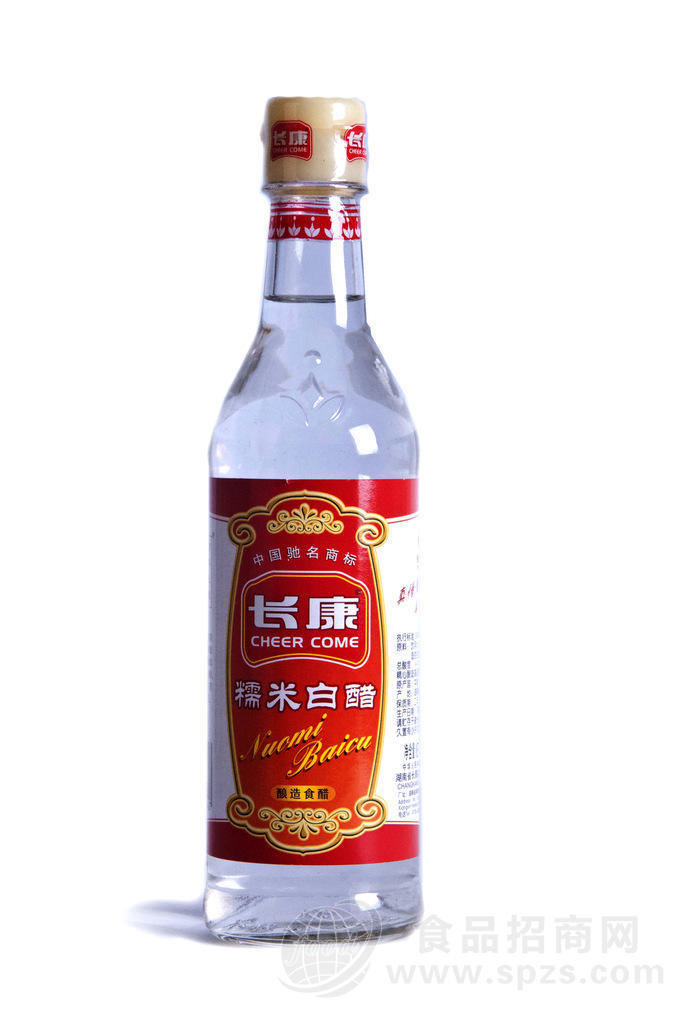 供应长康高品质调味佳品 380ml 糯米白醋