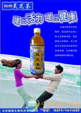 温氏灵芝茶饮料