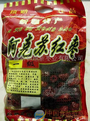新疆阿克蘇紅棗一級(jí)500g裝