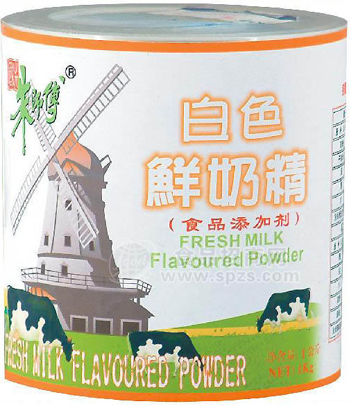 白色鲜奶精