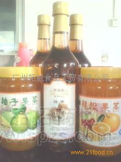 榛果柚子茶