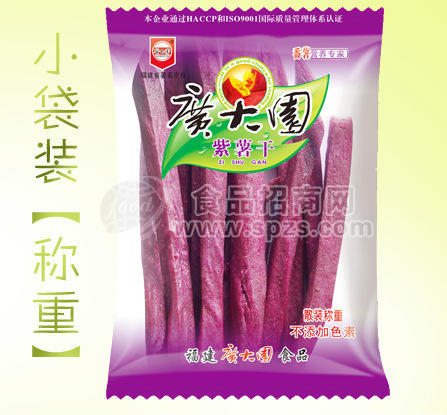 小袋稱(chēng)重香酥紫薯?xiàng)l、紫薯?xiàng)l