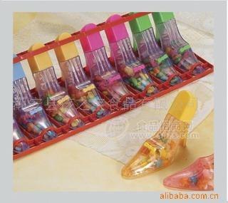 水晶鞋玩具糖.糖果.糖衣大桃心.包衣糖.抛光糖