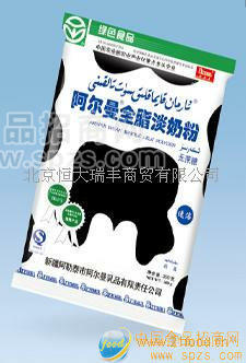 袋装全脂（甜、淡）奶粉