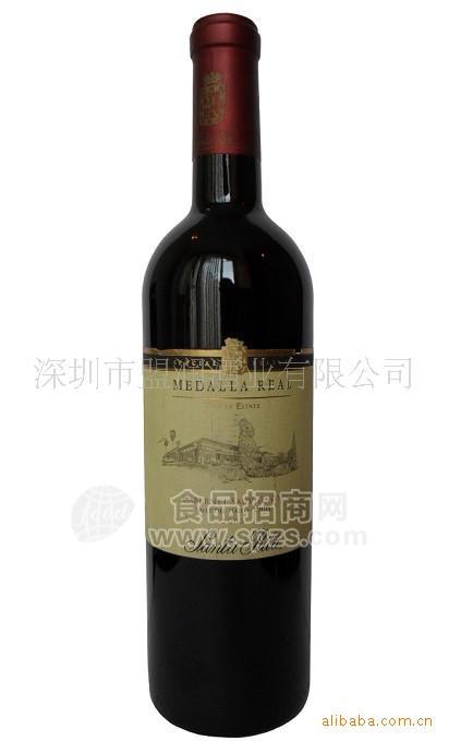 供应智利原装进口红酒葡萄酒智利桑塔丽塔真实勋章加本力干红葡萄酒