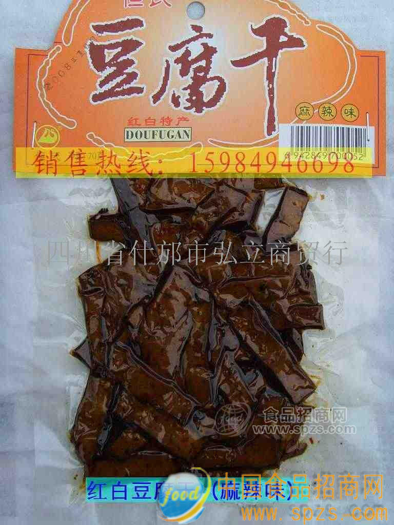 豆腐干--什邡紅白但氏豆腐干（麻辣味80克）