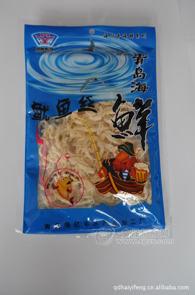青岛海鲜鱿鱼丝100g