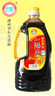 批发供应  芒果牌  1500ml 一滴香酱油