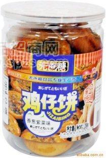 无糖鸡仔饼（香葱紫菜味）