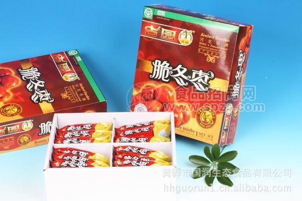 優(yōu)質(zhì)黃驊冬棗 河北滄州冬棗 480g禮盒脆冬棗 40g/袋*12袋