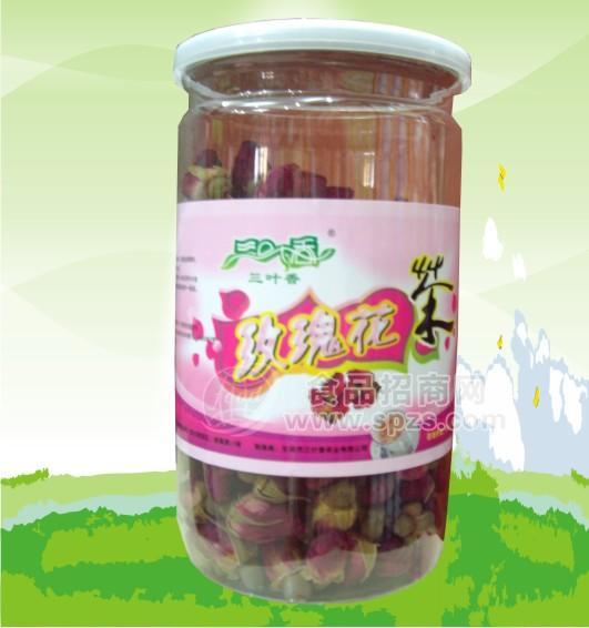 三葉香玫瑰花茶（透明罐裝100克）