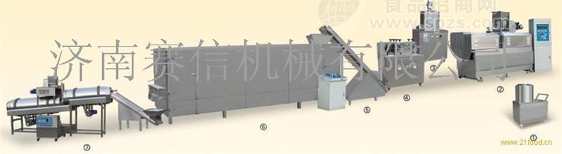 麦烧等膨化食品生产线