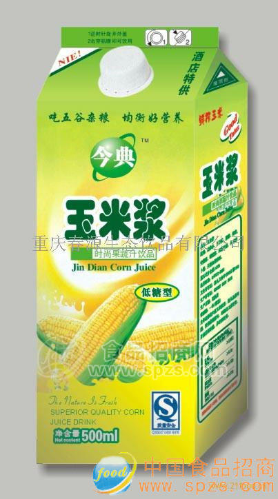 供应今典玉米浆酒店饮料〈低糖型〉