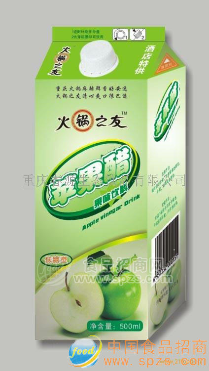 供應(yīng)火鍋之友蘋(píng)果醋飲料〈盒裝〉