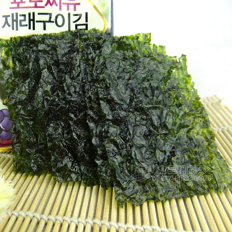 九日低盐超脆葡萄籽海苔12g