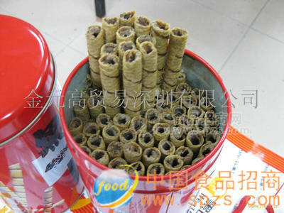 台湾黑师傅卷心酥巧克力口味