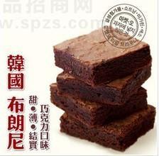 供应韩国进口食品 美味零食 MarketO 好丽友布朗尼蛋糕80g