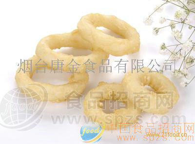 裹粉鱿鱼圈