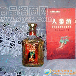 供应中礼盒特级人参酒