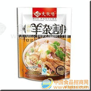 供應內蒙古特產 大牧場美食 羊雜割（袋裝200g）