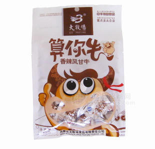 大牧場 正品 內(nèi)蒙古特色特產(chǎn) 休閑美食 香辣風(fēng)干牛肉62g