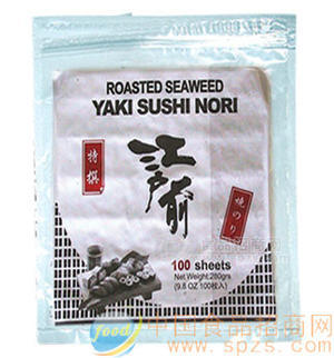 烤寿司海苔、调味紫菜