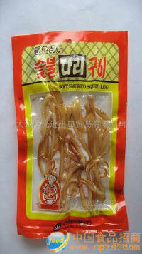韩国进口鱿鱼腿食品