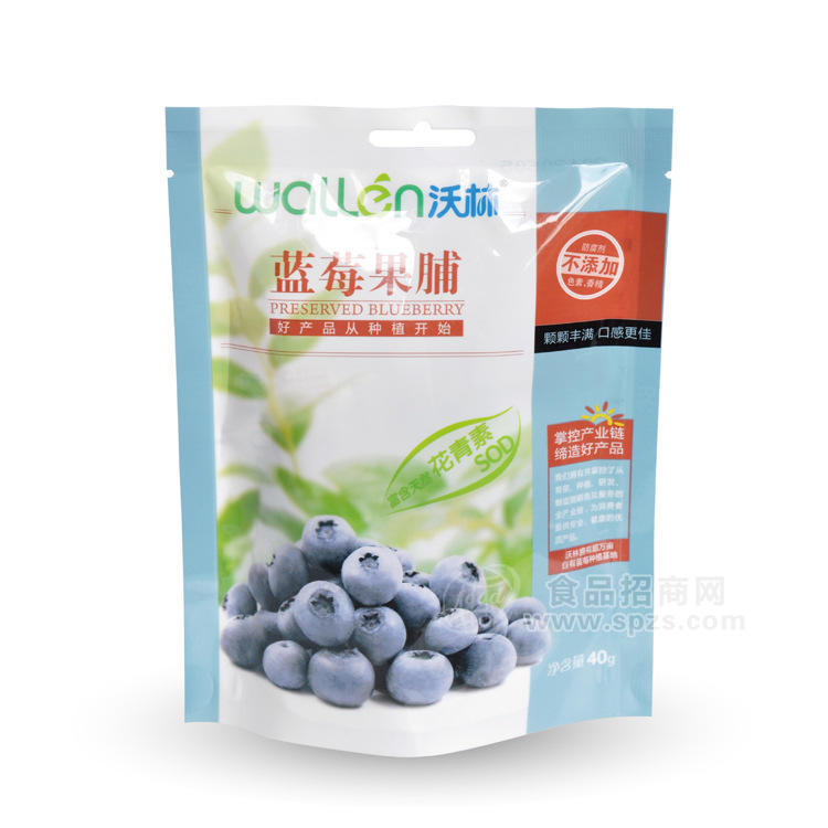 沃林藍(lán)莓果脯 藍(lán)莓食品 護(hù)眼零食 40g